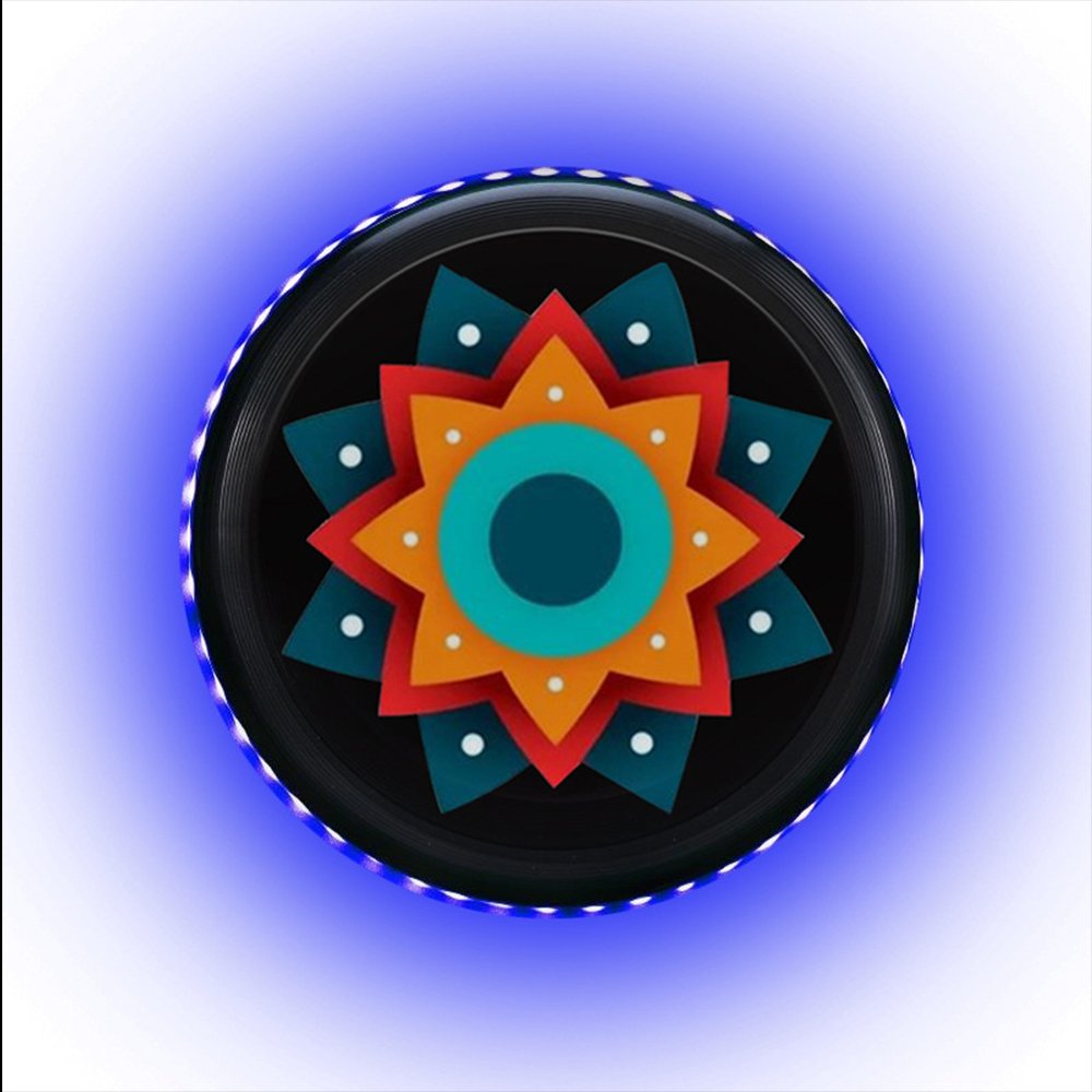 LED Frisbeed Toy Pet Paraphernalia Outdoor Sports Factory Direct Sales Rechargeable Waterproof competitive frisbeed