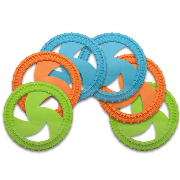 Pet Training Toy Resistance Bite Dog Chew Toys Pet Flying Discs