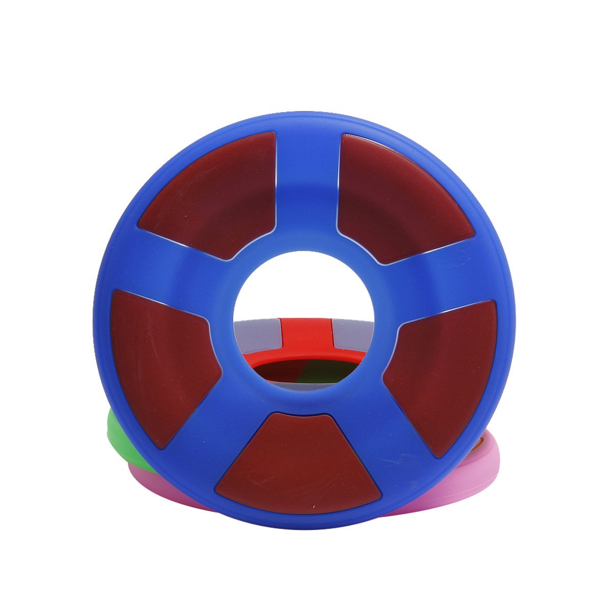 Interactive Pet Toss Toys Luminous Flying Disc Light at Nighttime Frisbee led Toy Silicone Glow in Dark Dog Frisbee