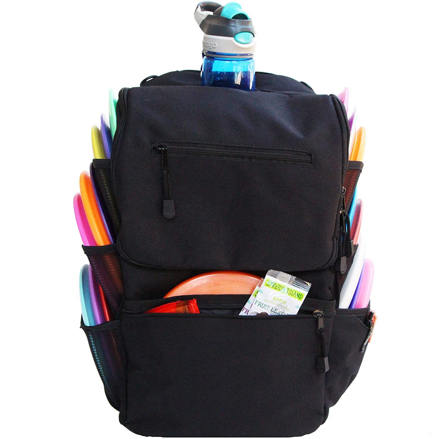 Factory Price Insulated Disc Golf Bag Backpack Durable Polyester Sports Backpack with Water Resistance for Disc Frisbee Golf