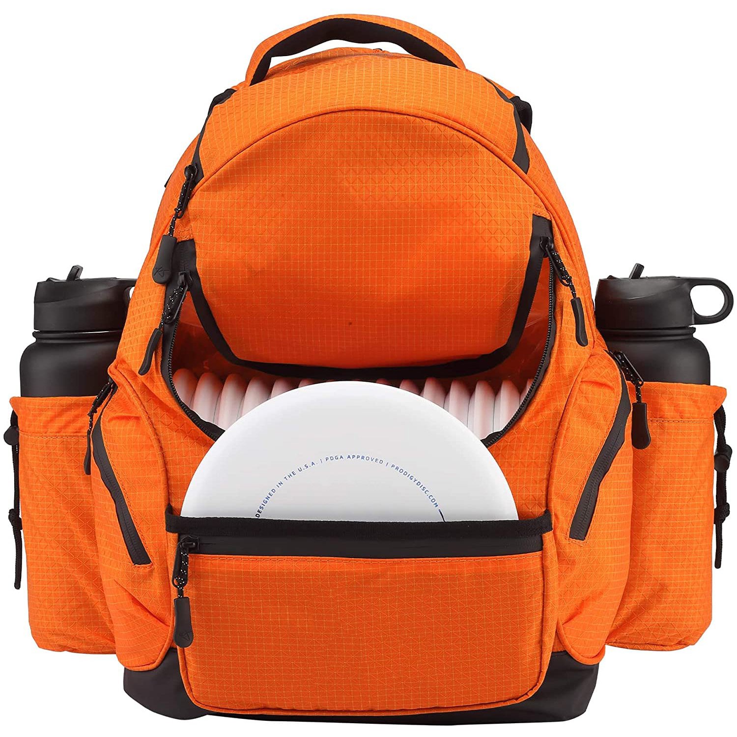 Factory Price Insulated Disc Golf Bag Backpack Durable Polyester Sports Backpack with Water Resistance for Disc Frisbee Golf