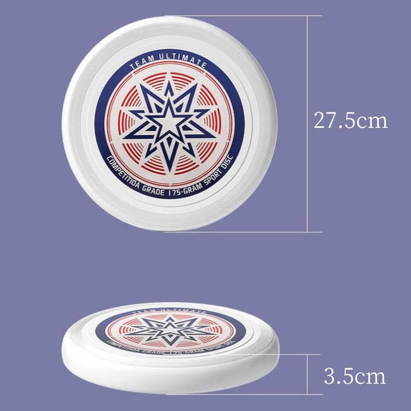 New trend outdoor sports rotate flying disc toys professional competition custom frisbee for teenager