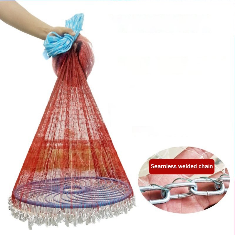 Factory Directly Portable Outdoor Fishing Cast Net Perfect Frisbees Design American Fishing Cast Net