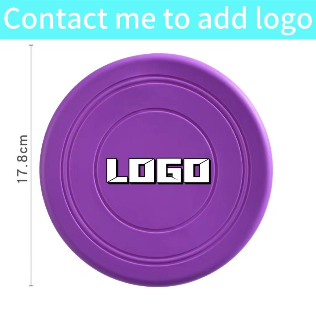 Dogs Flying Disc Training Interactive Puppy Flyer Lightweight Soft Floating Saucer for Small Medium Outdoor Sport training toys