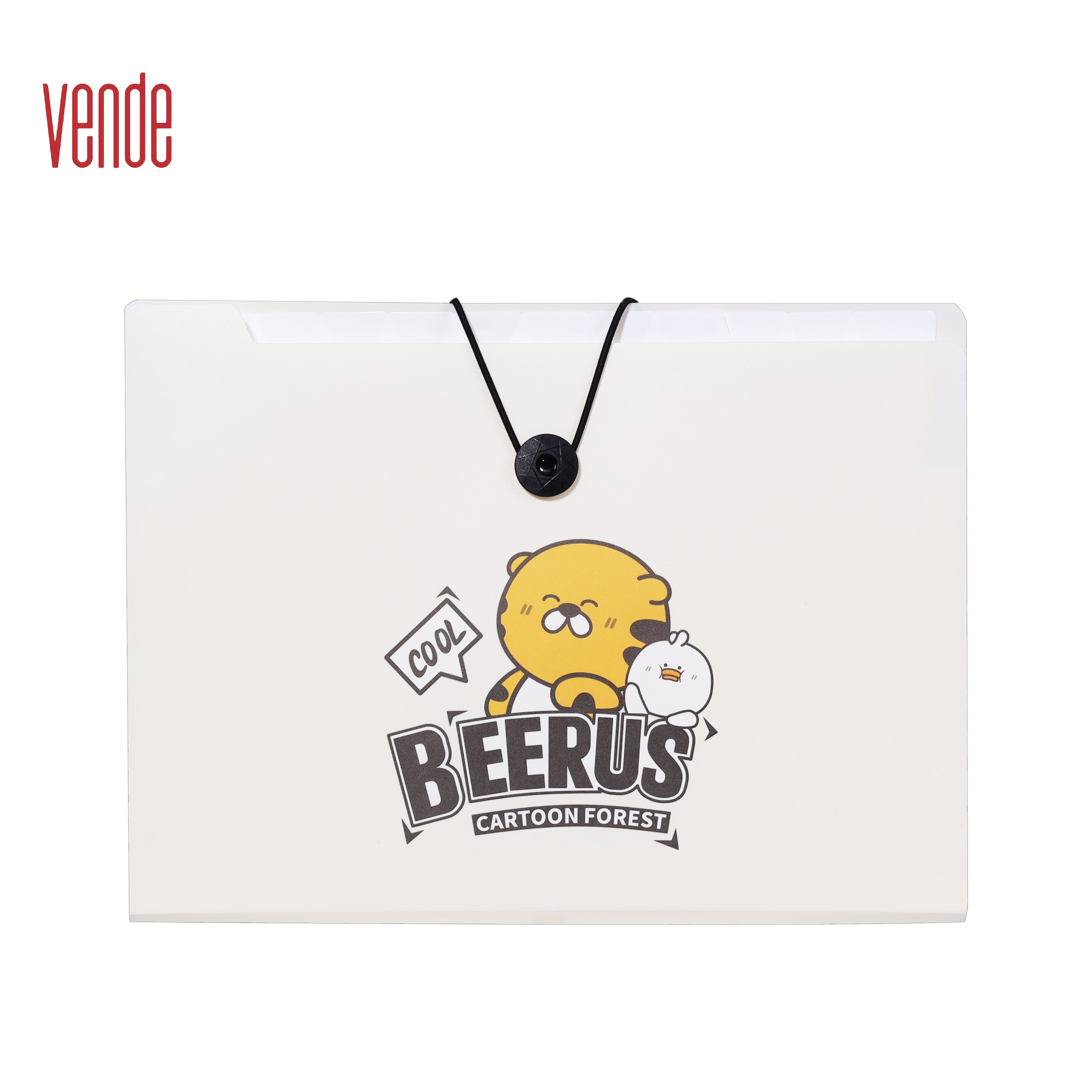 Horizontal Organ Bag with Frisbee Buckle A4 Envelope for Convenient File Storage