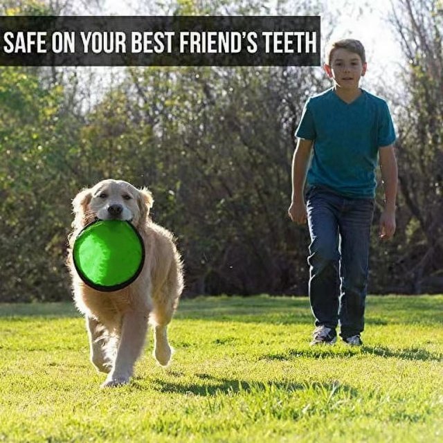 Products of 2024 Non-toxic Nylon Floating Chew Dog Training Flying Disc Toys Dog Frisbee Toy for Animals
