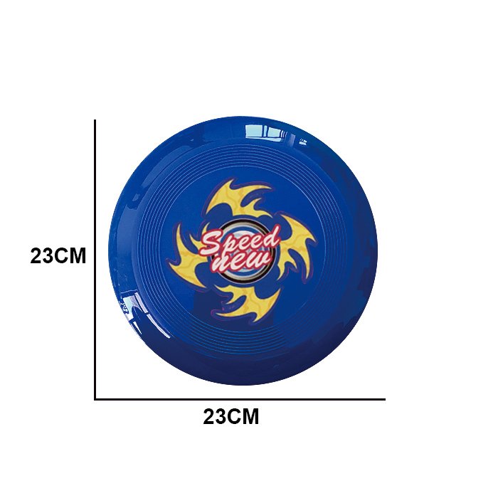 Summer Outdoor Plastic 23 Cm Flying Disc Parent-Child Interaction Outdoor Sports Game 6 Inch Flying Disk Toy