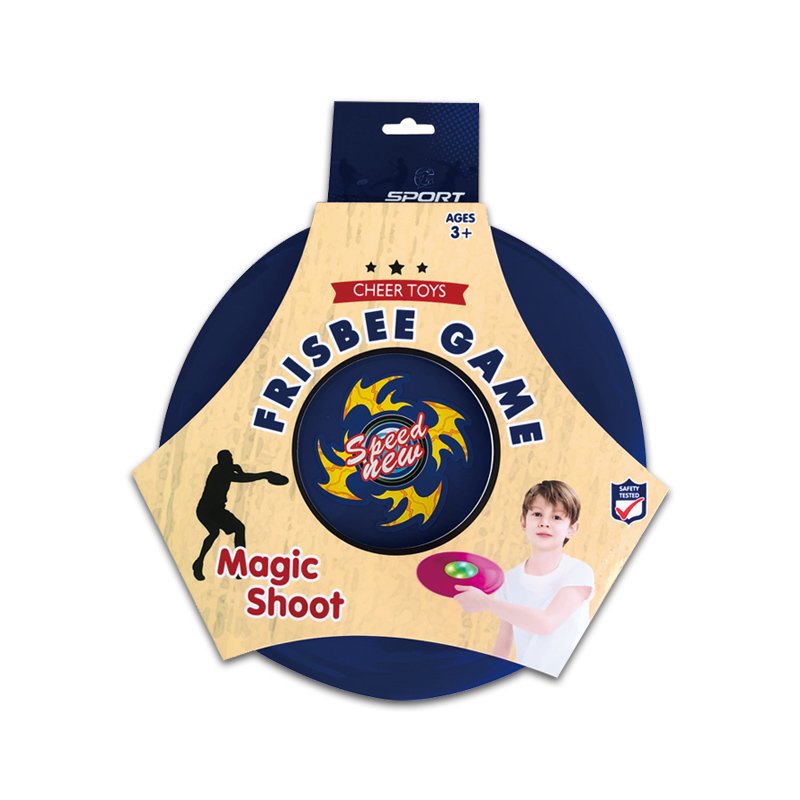 Summer Outdoor Plastic 23 Cm Flying Disc Parent-Child Interaction Outdoor Sports Game 6 Inch Flying Disk Toy