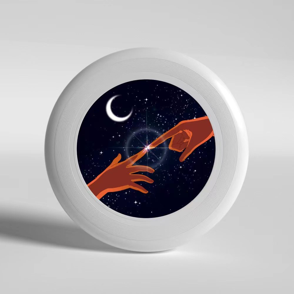 Sports Frisbeed Blank image design 175G Bulk Flying disc launcher toy Custom Logo Ultimate Frisbeed Golf Disc