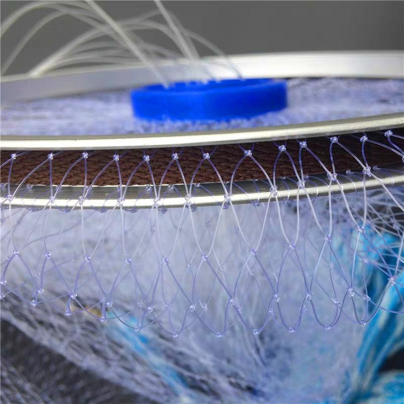 Easy throw fishing gear for fishing nylon monofilament cast net fishing cast net