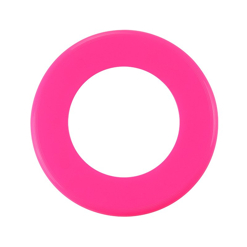 Frisbeed Throwing and Catch Flying Rings Toy High Quality Colorful Soft Non-slip Silicone for Kids PE Opp Bag Inflatable Toy