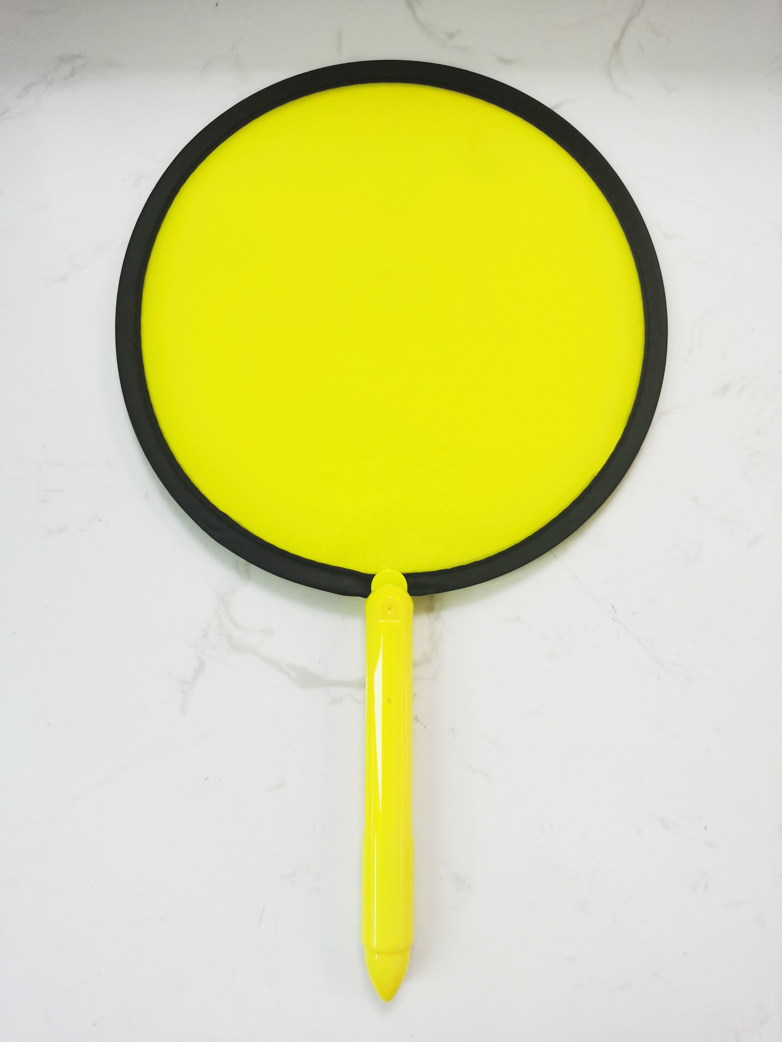 Creative design foldable fan pen ball pen Frisbee large printing area gift pens