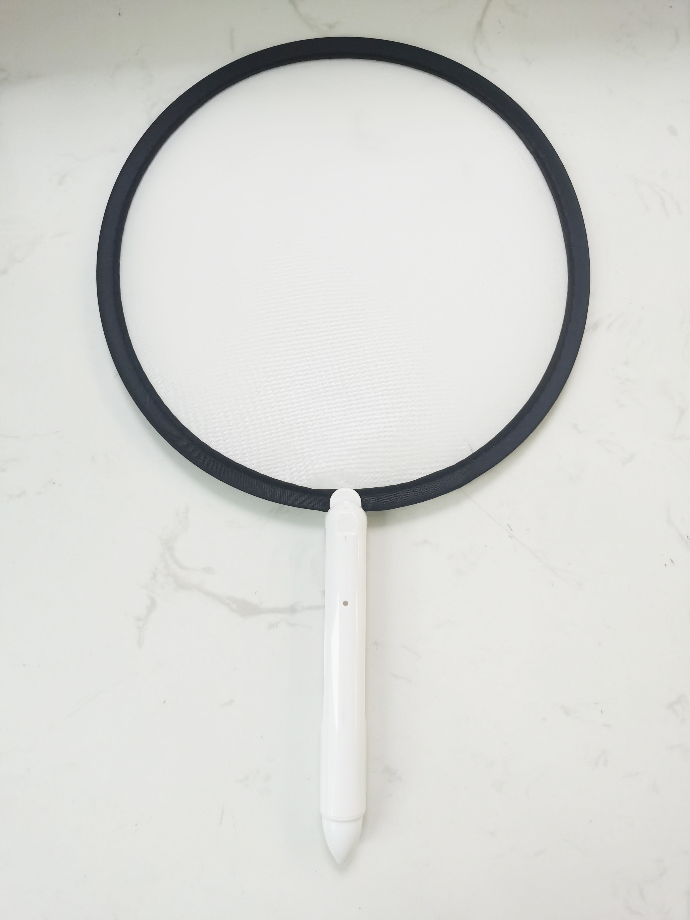 Creative design foldable fan pen ball pen Frisbee large printing area gift pens