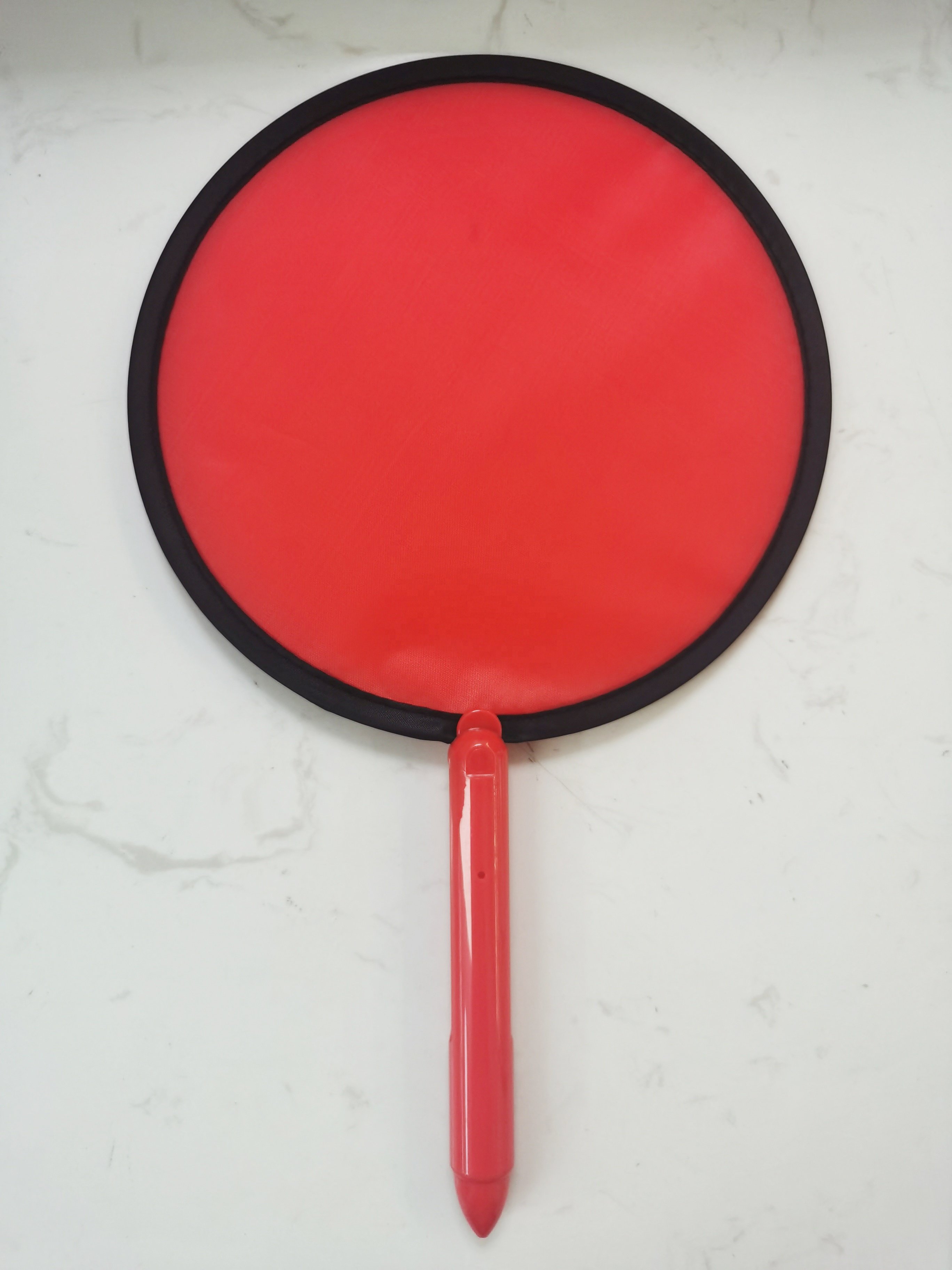 Creative design foldable fan pen ball pen Frisbee large printing area gift pens