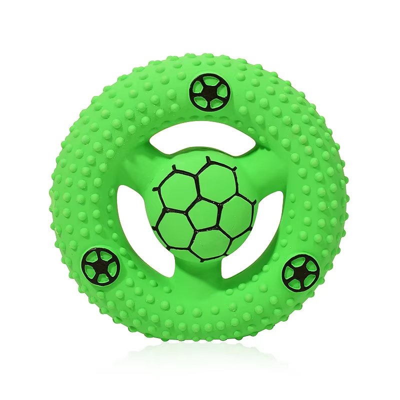 Pet Training Toy Eco Friendly Latex Squeak Dog Chew Toys Cleaning Tooth Pet Dog Latex Vocal Toys