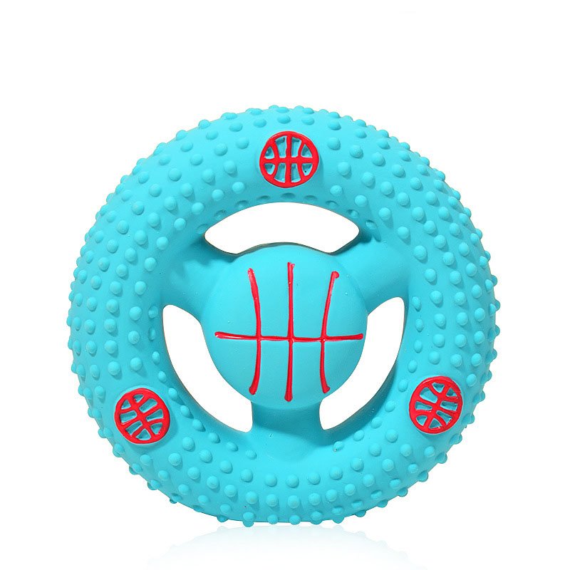 Pet Training Toy Eco Friendly Latex Squeak Dog Chew Toys Cleaning Tooth Pet Dog Latex Vocal Toys