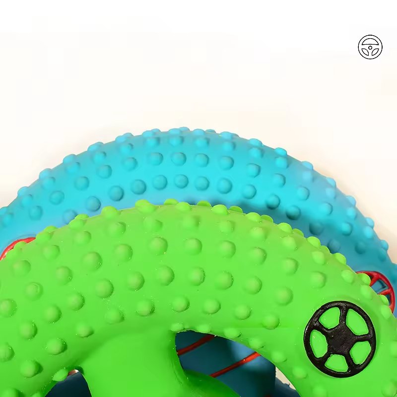 Pet Training Toy Eco Friendly Latex Squeak Dog Chew Toys Cleaning Tooth Pet Dog Latex Vocal Toys