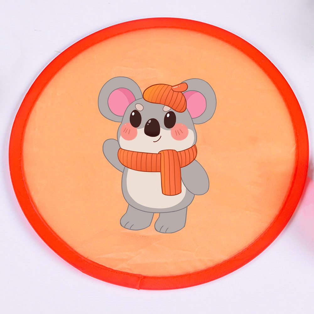 Cheap Polyester Promotional Foldable Flying Frisbeed with Pouch