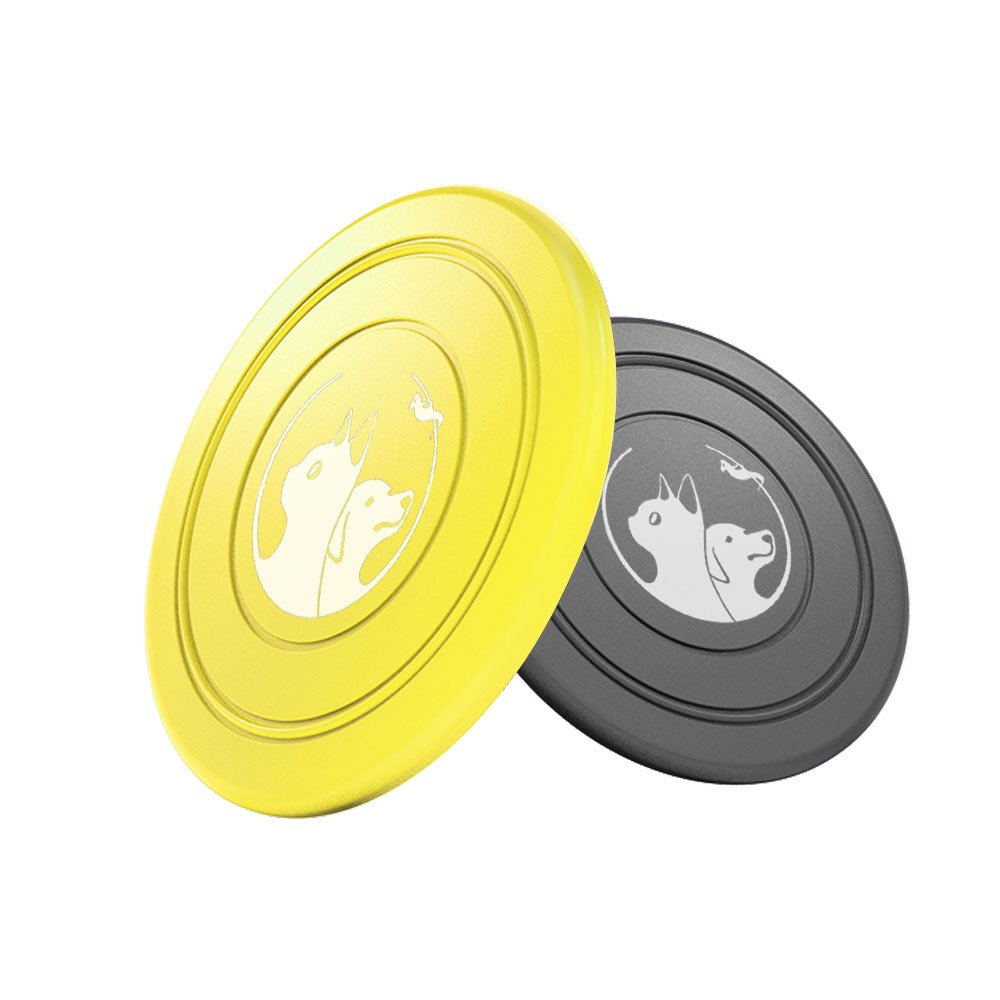 Black Safe And Durable Dog FLYING DISK
