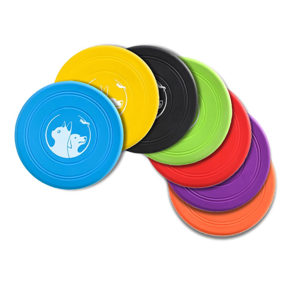 Black Safe And Durable Dog FLYING DISK