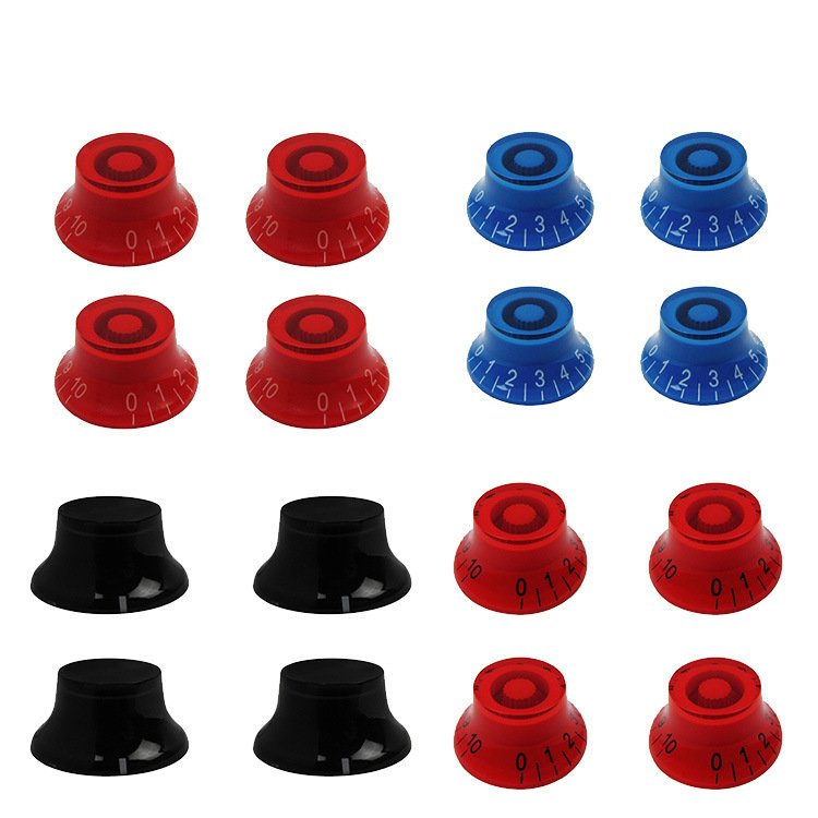 Wholesale export Electric guitar volume and tone knob LP EPI Frisbee string button potentiometer cap