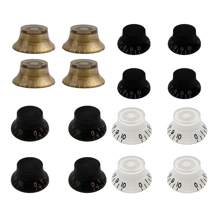 Wholesale export Electric guitar volume and tone knob LP EPI Frisbee string button potentiometer cap