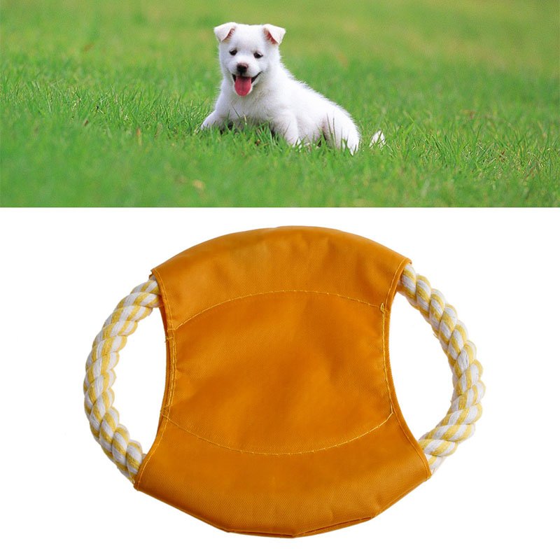Pet Dog Frisbee Flying Disc Toy Fetch Training