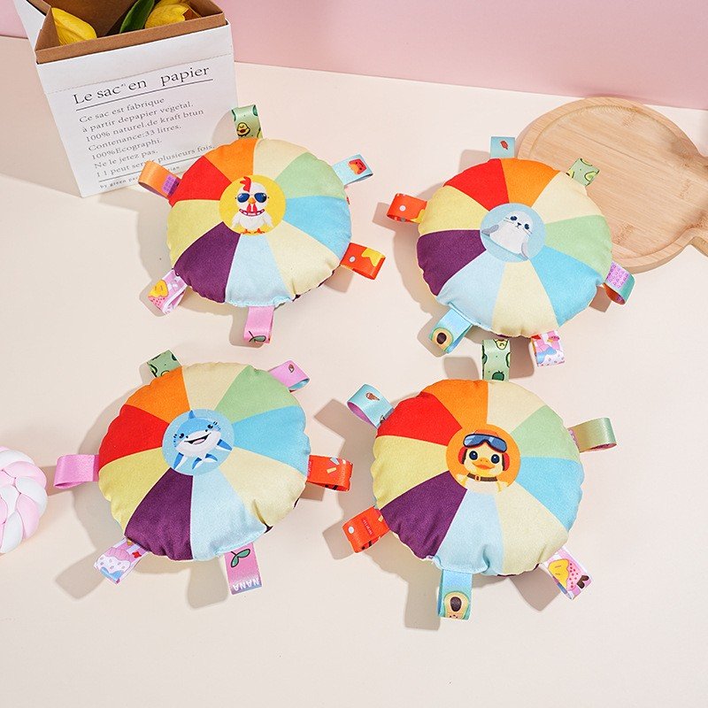 Dog disc toy plush sound interactive dog Frisbee teeth bite resistant pet side grazing training for dogs