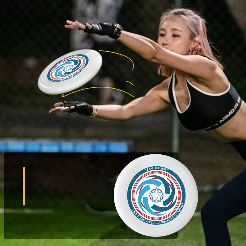 Custom Logo 175g Ultimate Frisbeed Flying Disc Adult Outdoor Throw Flyer Saucer High Quality Flying Disc