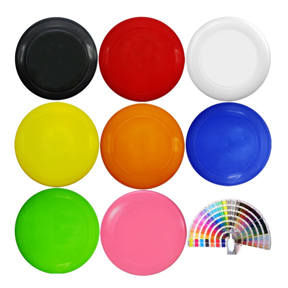 Factory custom logo plastic training print pattern summer beach sports outdoor camping game frisbeed
