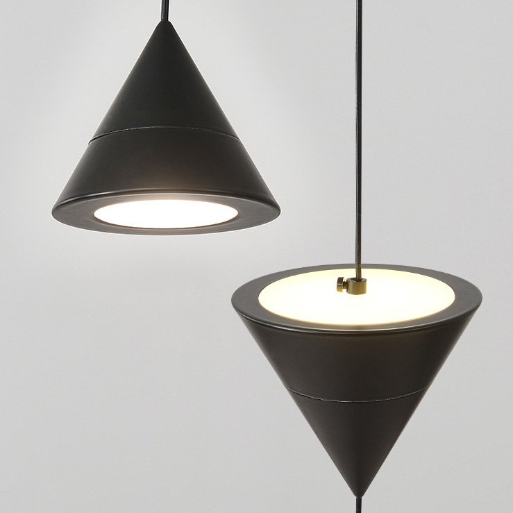 Danish vintage Pendant light with carved resin ceiling Frisbee simple design chandelier for dining table living room bedroom