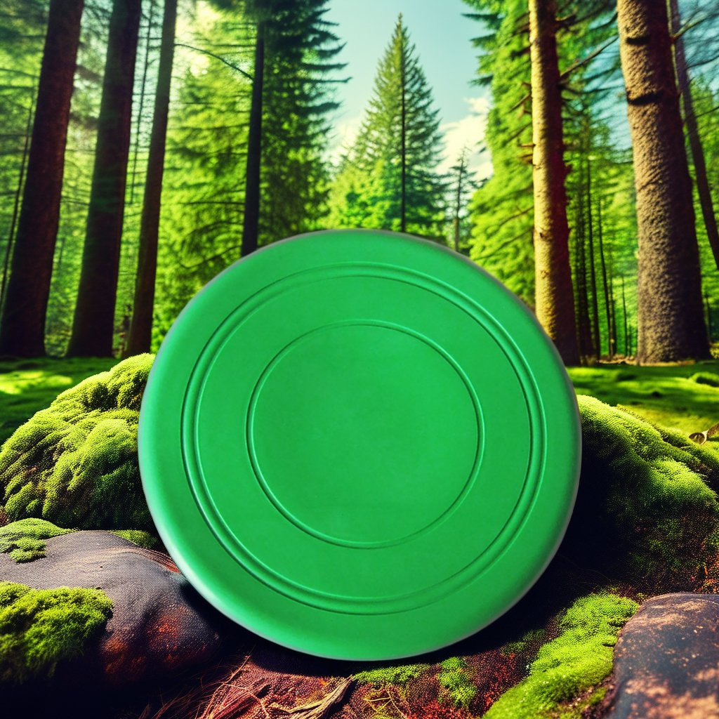 Sustainable TPR Flying Disc Pet Toy Soft Frisbeed Dog Toys for Training Bite-resistant Flying Balls Silicone OEM CN;GUA