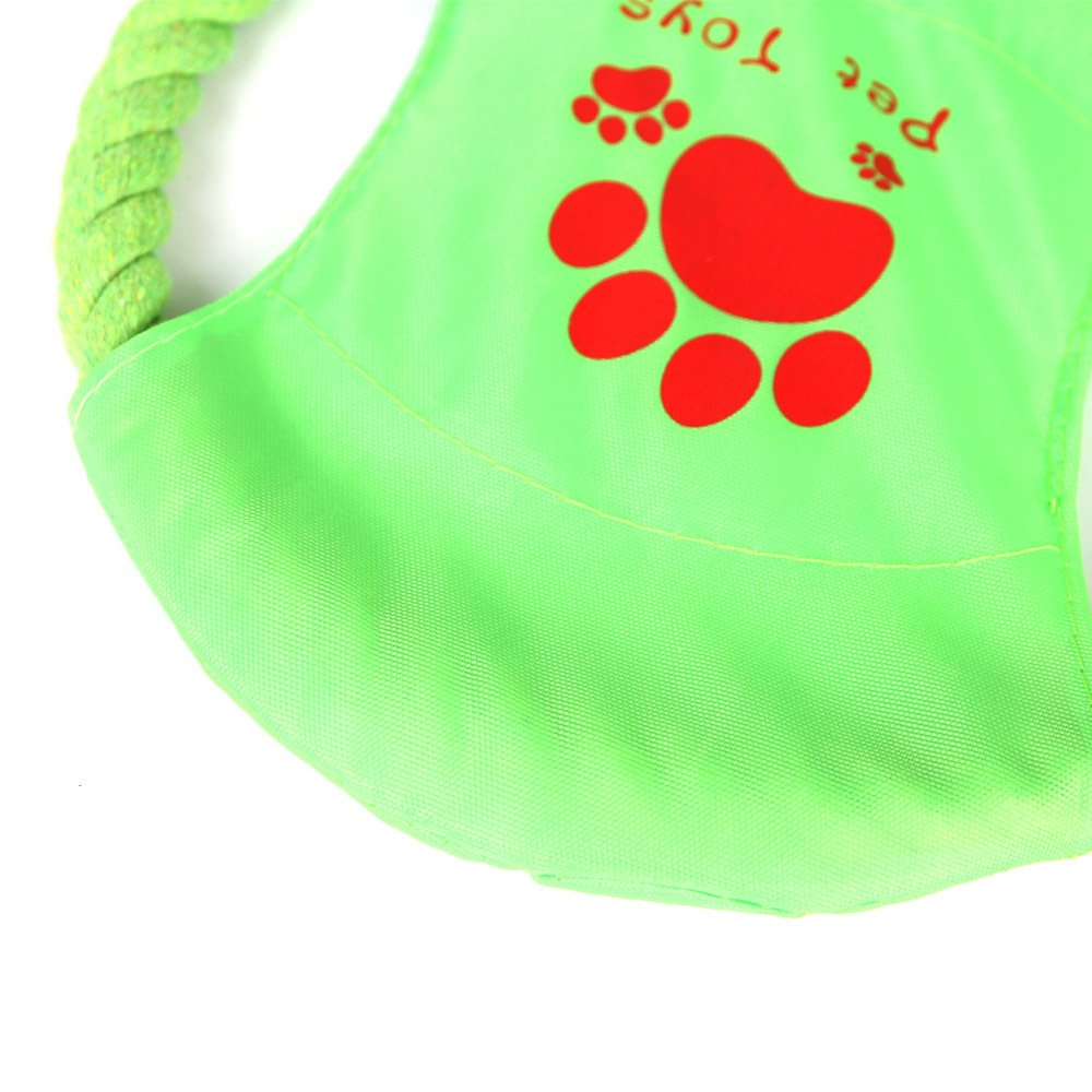 New Design Soft Pet Training Toy Interactive Resistance Bite Dog Chew Toys Pet Flying Discs Dog Frisbeed