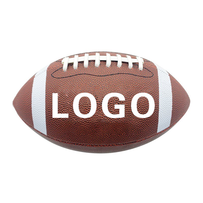 The manufacturer can add logo to American No. 9 training pu wear-resistant competition rugby wholesale in stock.