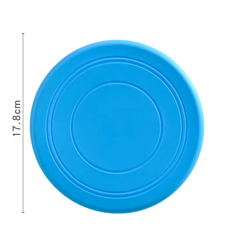 Pet Dog Outdoor Flying Disc Chew Toys Interactive Dog Puppy Bite Resistant Outdoor Training Toys Pet Dog Frisbeed Toys