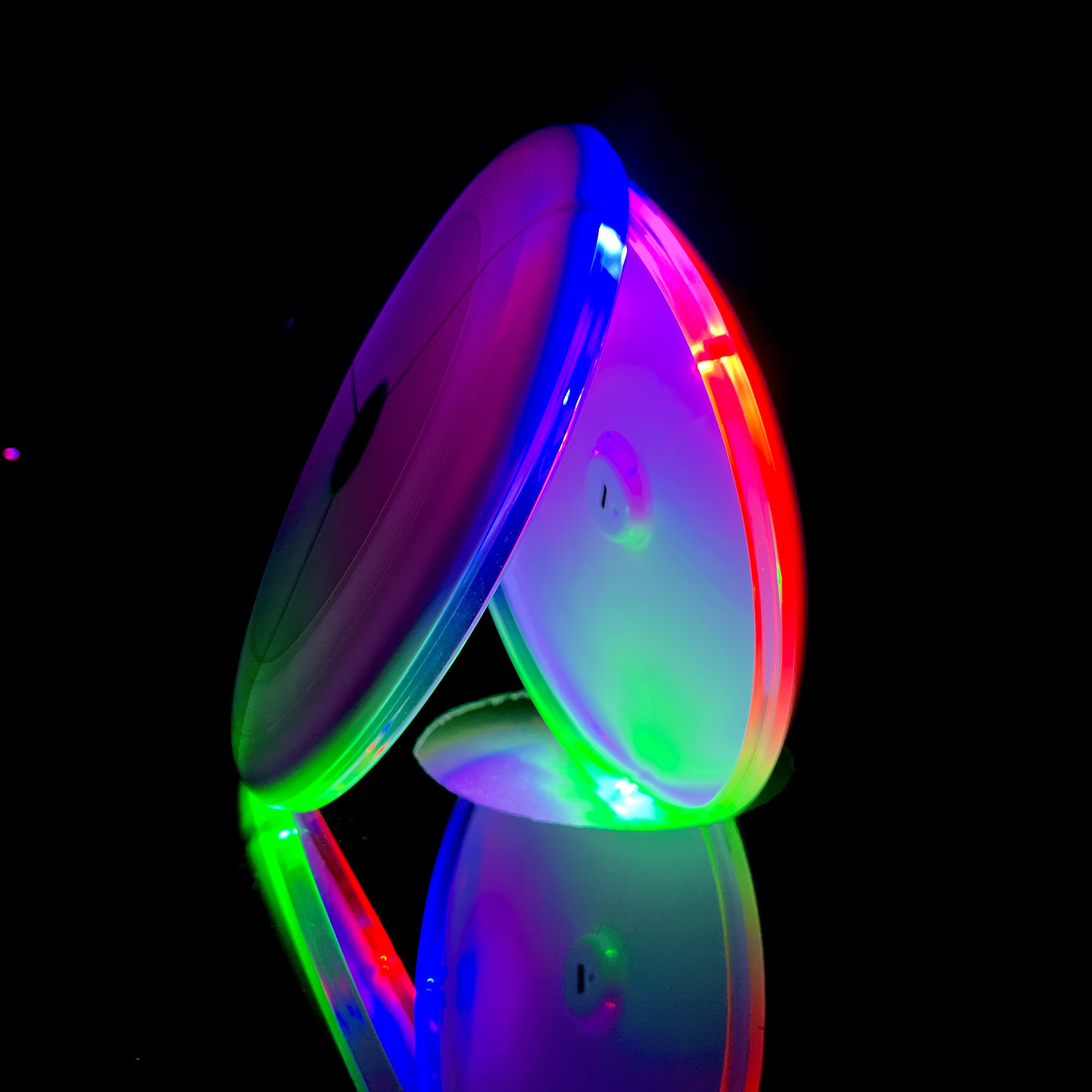 Custom Ultimate Frisbeed Promotion LED frisbeed bright flying disc lights up Flying Disc OEM Custom flying disc