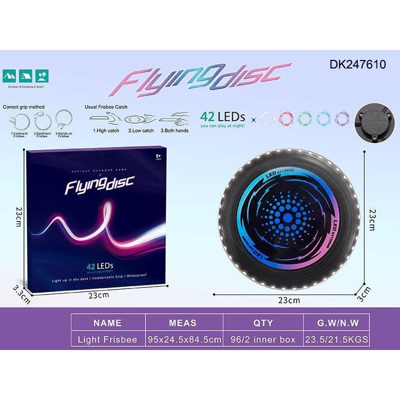 Outdoor Sport Toys LEDS Flying Disc Juguetes Al Aire Libre Sport Game