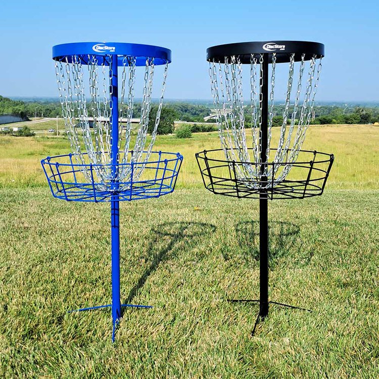 Factory Direct Professional PDGA Approved Light Weight Custom 24 Chain Practice Portable Frisbeed Target Disc Golf Basket