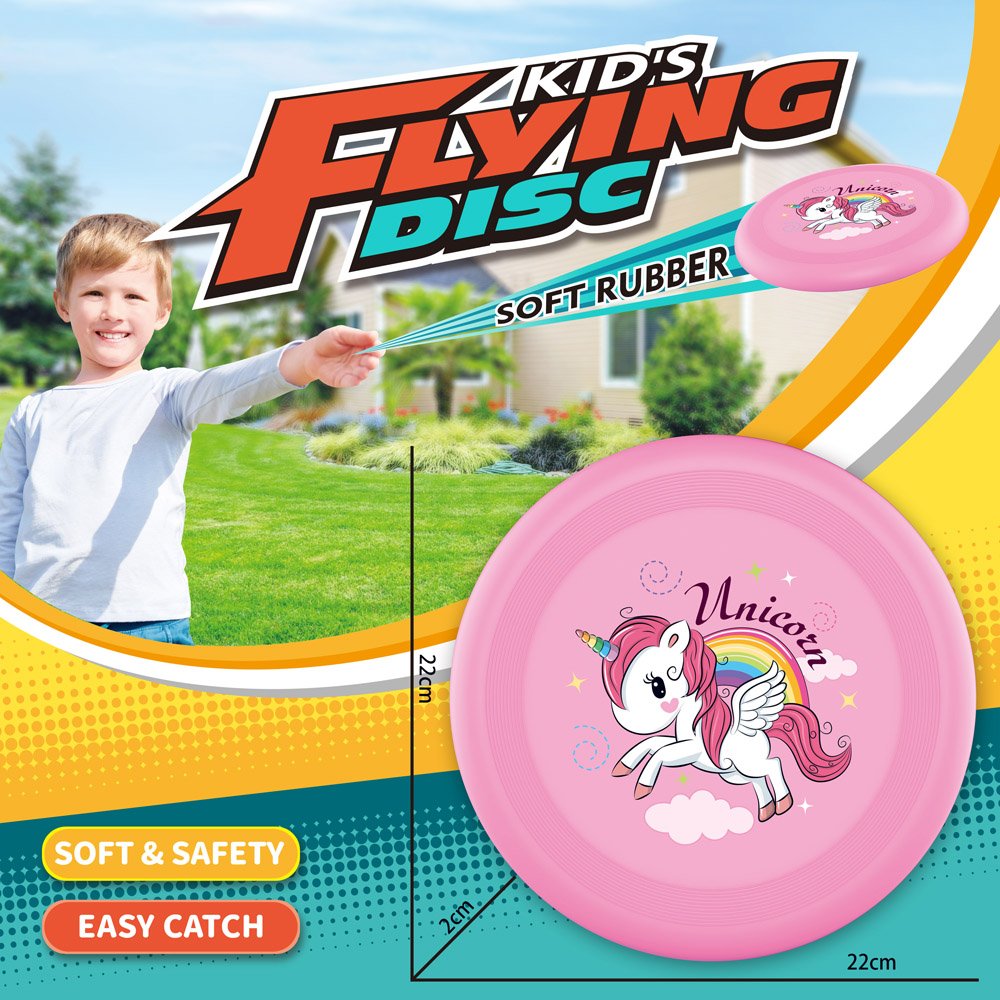 Hot Sale 22CM Flying Discs Sport Toys Game Customization Outdoor Toys Frisbeed Sport Toy With Cartoon Design