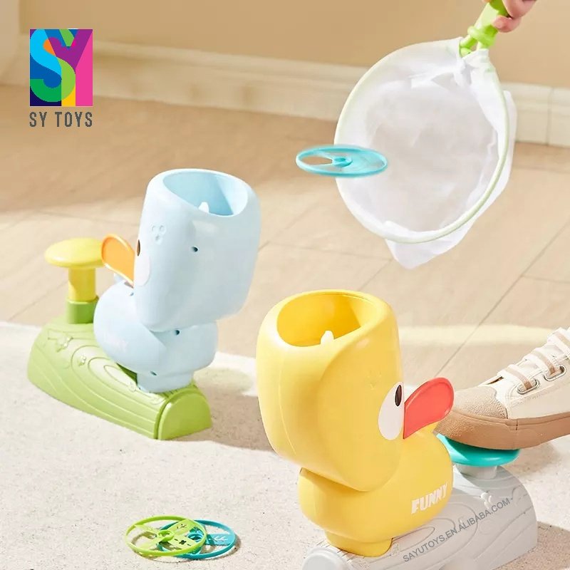 SY Child outdoor frisby shooting game flying disc Set sport set toy