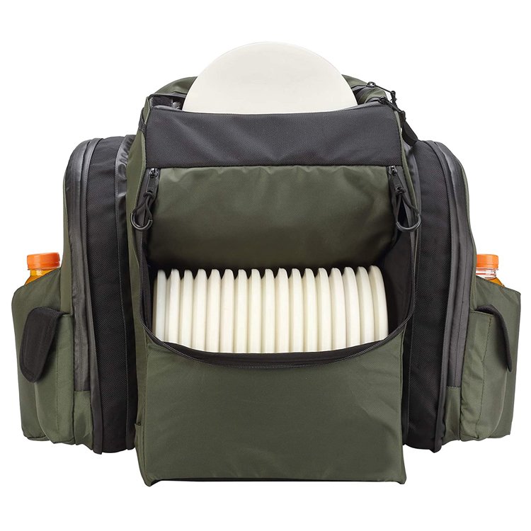 Disc Golf Backpack Large Main Compartment for DISC Golf cart Bag