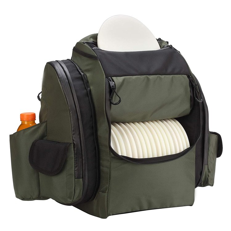 Disc Golf Backpack Large Main Compartment for DISC Golf cart Bag