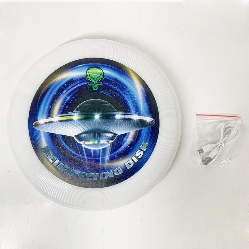 Light Up RGB Electric Activity Backyard Outdoor Sport Game Ultimate Flying Frisbeed Disc
