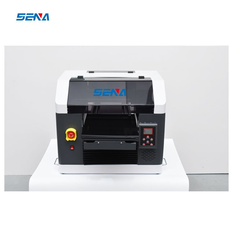 3045 Mini UV Inkjet Flatbed Printer Small A3 for 3D Phonecase Label Metal Frisbee Acrylic Tile Card Advertising Printing Machine