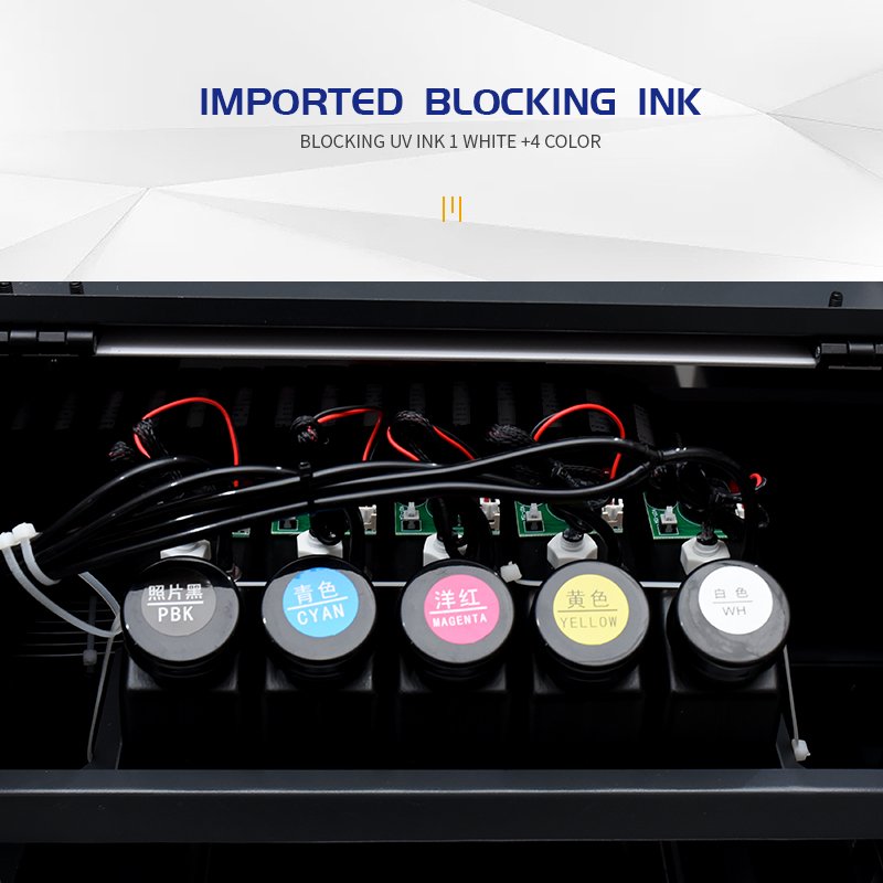 3045 Mini UV Inkjet Flatbed Printer Small A3 for 3D Phonecase Label Metal Frisbee Acrylic Tile Card Advertising Printing Machine
