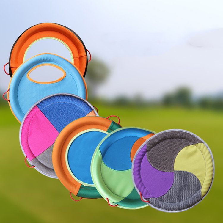 wholesale eco friendly luxury smart interactive pet dog training flying disc frisbeed toys