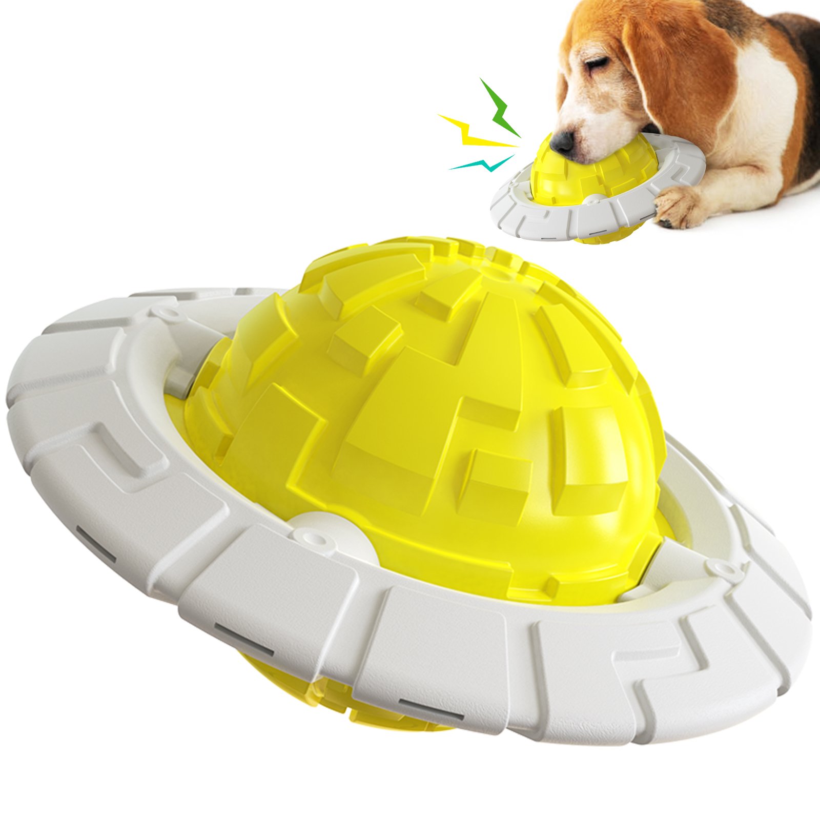 High Quality Pet Dog Squeak Toys Teething Sound Ball & Interactive Frisbee for Teething & Playtime
