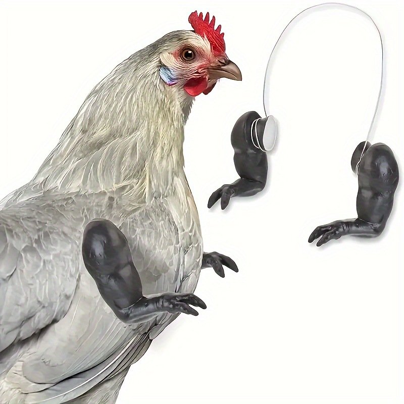 SinSky Wholesale Funny Pet Item Feigned Chicken Forelimb Interesting Chicken Psyduck Arm Decoration