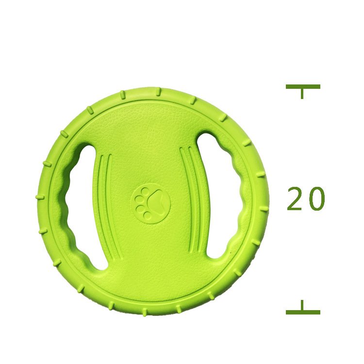 Soft Floating Flying Disc Pet Interactive EVA Rubber Dog Frisbeed Toys for Pet Outdoor Training