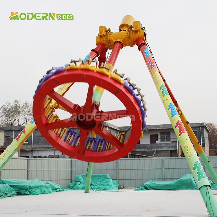 amusement park equipment city park rides attract kids thrill rides mini swing electric big pendulum ride for sale